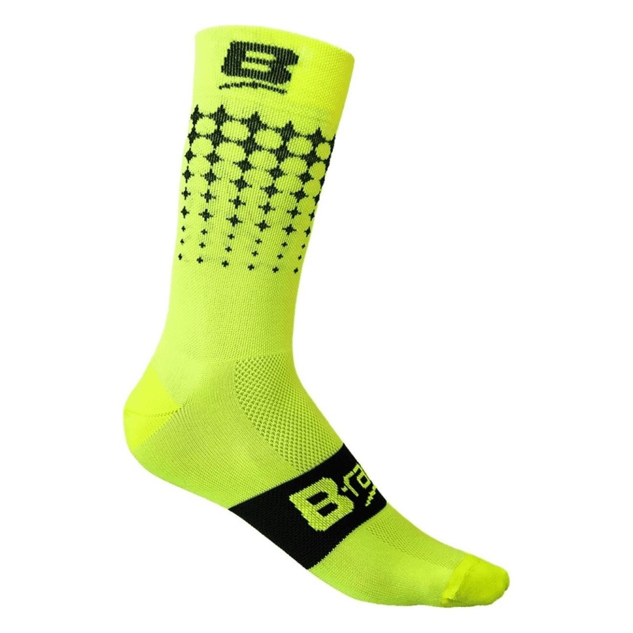 Soft Air Plus Socks Yellow/Black Size 44-47 - Comfort and Style - 1