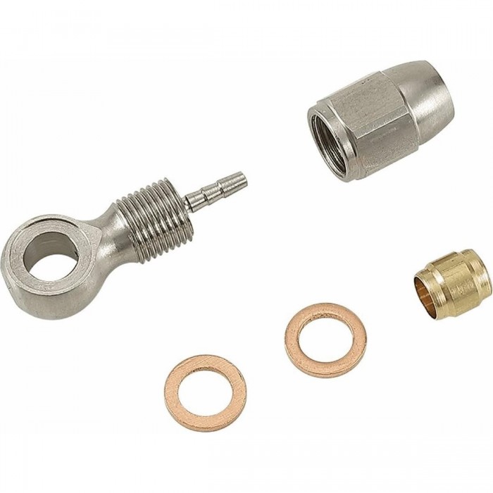 Kit Connettori Idraulici Banjo per Freni Shimano, Hayes, Tektro - Compatibile con Pinza e Leva - 1 - Altro - 8005586214768