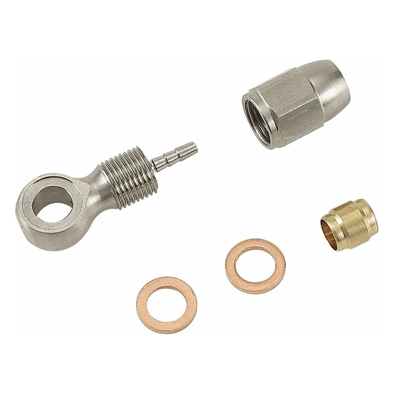 Kit Connettori Idraulici Banjo per Freni Shimano, Hayes, Tektro - Compatibile con Pinza e Leva - 1 - Altro - 8005586214768