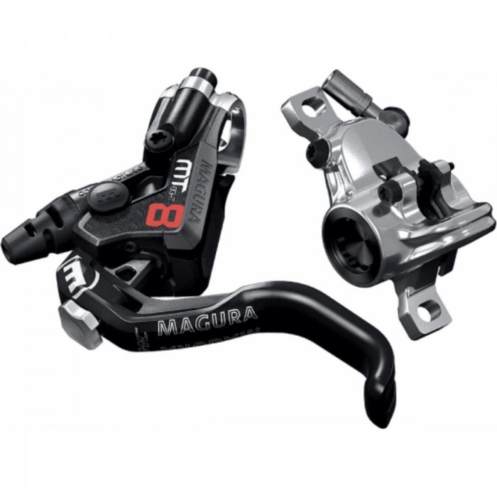 MT8 Pro Hydraulic Disc Brake with Ambidextrous 1-Finger Lever, 2200mm - Carbotecture SL, 2 Pistons - 1