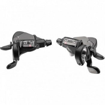 Palancas de Cambio Microshift TS39 8x3v para MTB/CTB Compatibles Shimano - 1