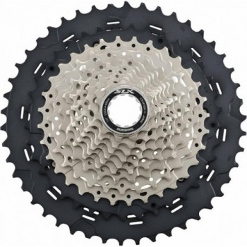 Cassetta MTB Shimano SLX M7000 11V 11-40T - Nero/Argento, Prestazioni Eccellenti e Affidabilità sui Sentieri - 1 - Cassette - 45