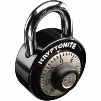 50mm Silver and Black Steel Combination Lock - Security and Practicality - 1