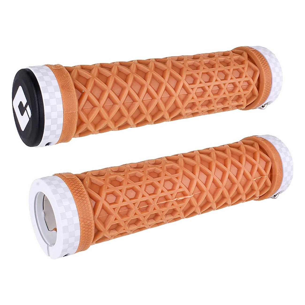 MTB ODI Vans Lock-On Grips 130mm Limited Edition - Checkerboard Design - 1