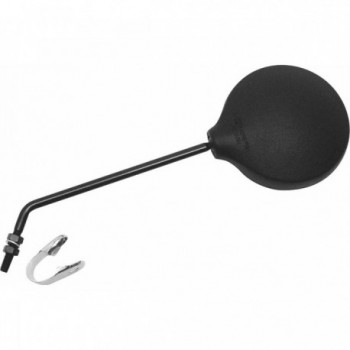 MVTEK Black Round Swivel Mirror with 19 cm Arm and 10 cm Diameter - 1