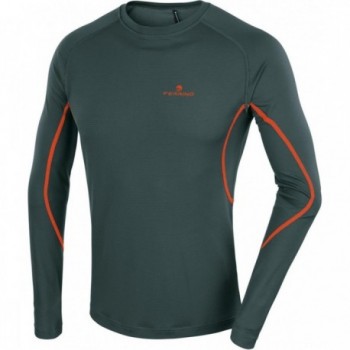 Weisshorn Men's Long Sleeve T-Shirt Dark Emerald Size M - 1