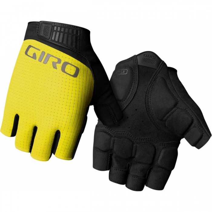 Bravo Gel II Summer Gloves with 3mm Gel Padding, Fluorescent Yellow/Black, S - 1