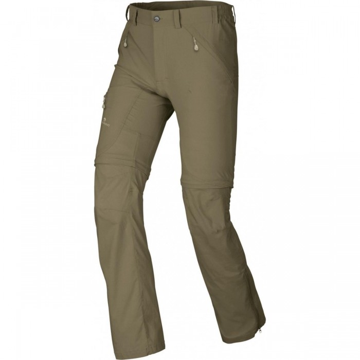 Pantalones de Trekking Hombre Verde Oscuro Talla 50 Convertibles en Cortos - 1