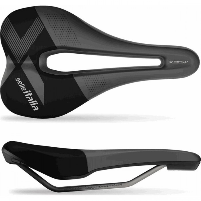 X-Bow Superflow Saddle Black 155x255mm L3 - Lightweight Performance 260g - 1