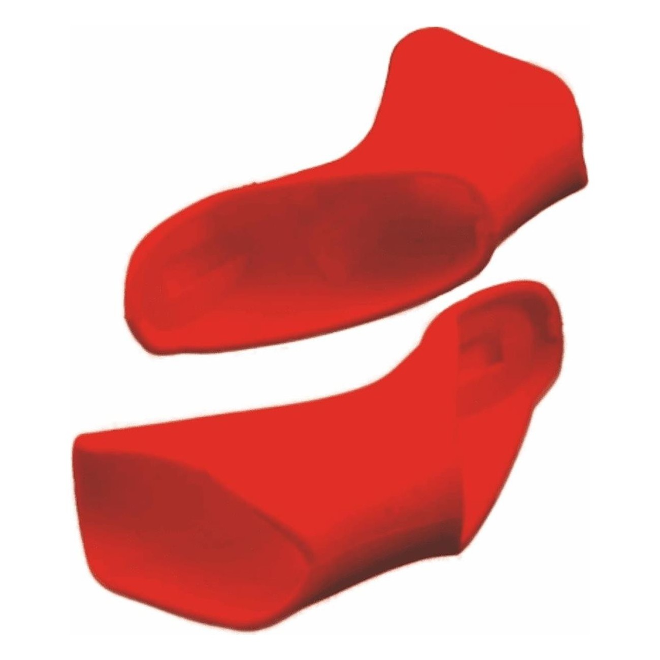 Shimano 7900 Red Lever Covers - Protection and Style for Your Bike - 1