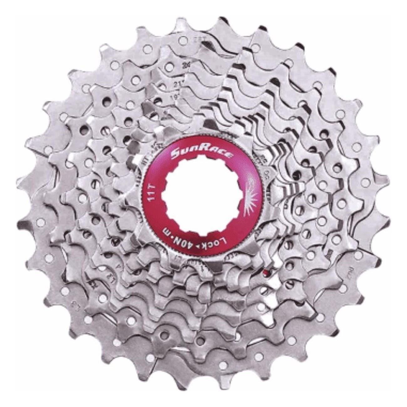 Cassetta Pignoni Sunrace 11v 11-28 per Shimano/Sram HG Road, Leggera e Affidabile - 1 - Cassette - 4710944255393