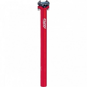 Crossfire Seatpost 27.2x350mm 6061 Alloy, Red, 0mm Offset, 265g - 1