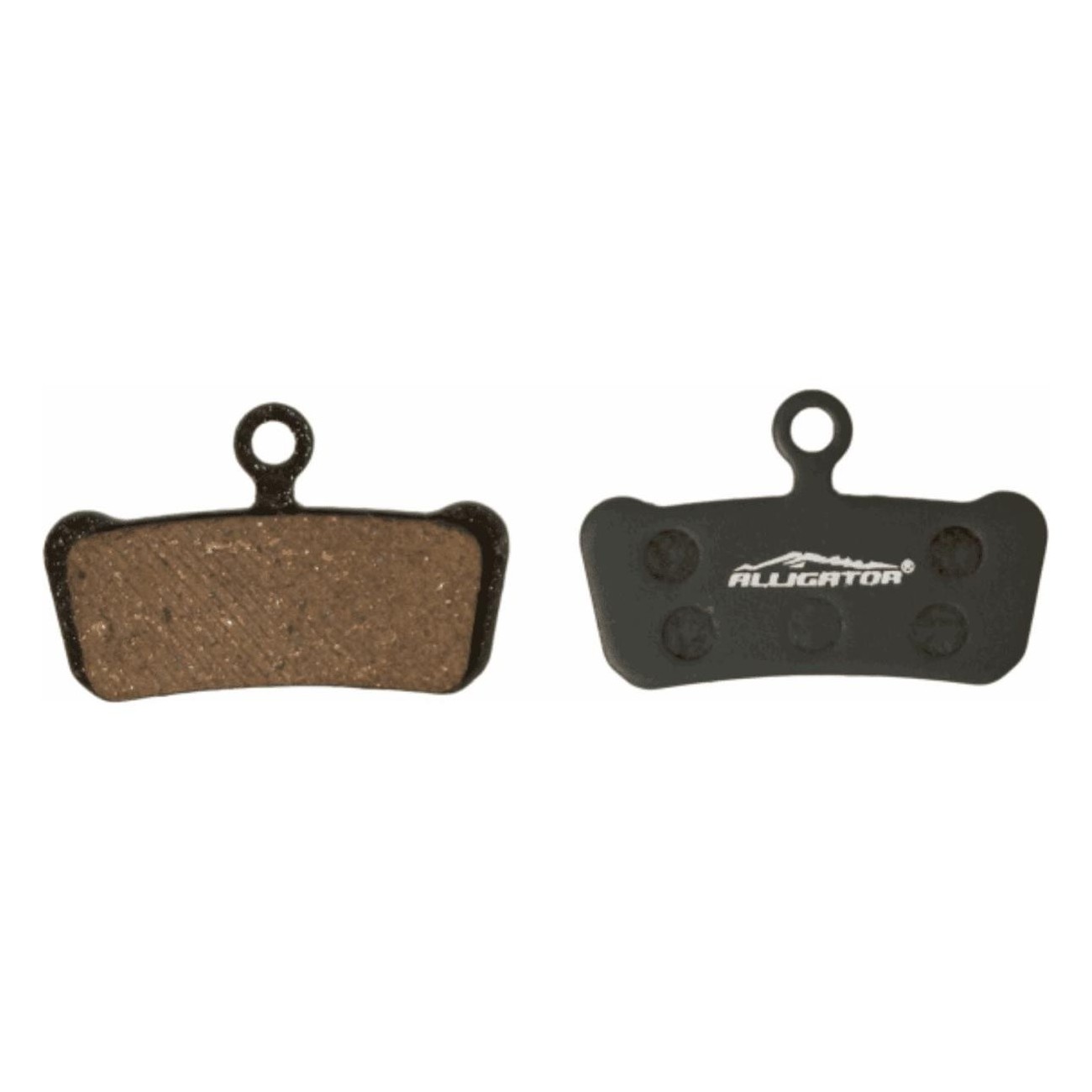 Alligator Carbon Extreme Brake Pads Compatible with SRAM Guide, G2, Avid X0 Trail - 1