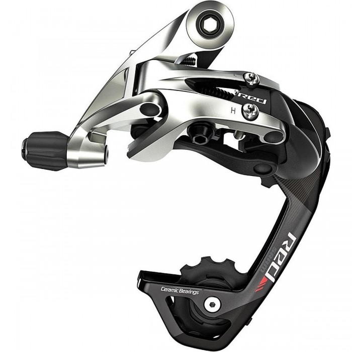 Dérailleur arrière SRAM RED 11v cage courte 28T gris Falcon Exact Actuation - 1