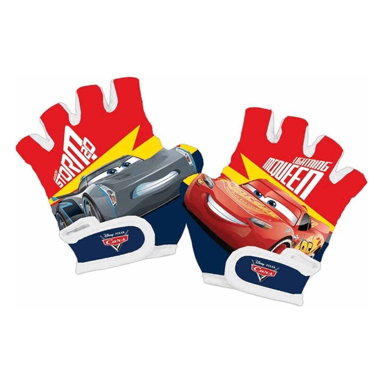 Disney Cars Junior XS Gloves for Kids 4-8 Years - Lightning McQueen Design - 1