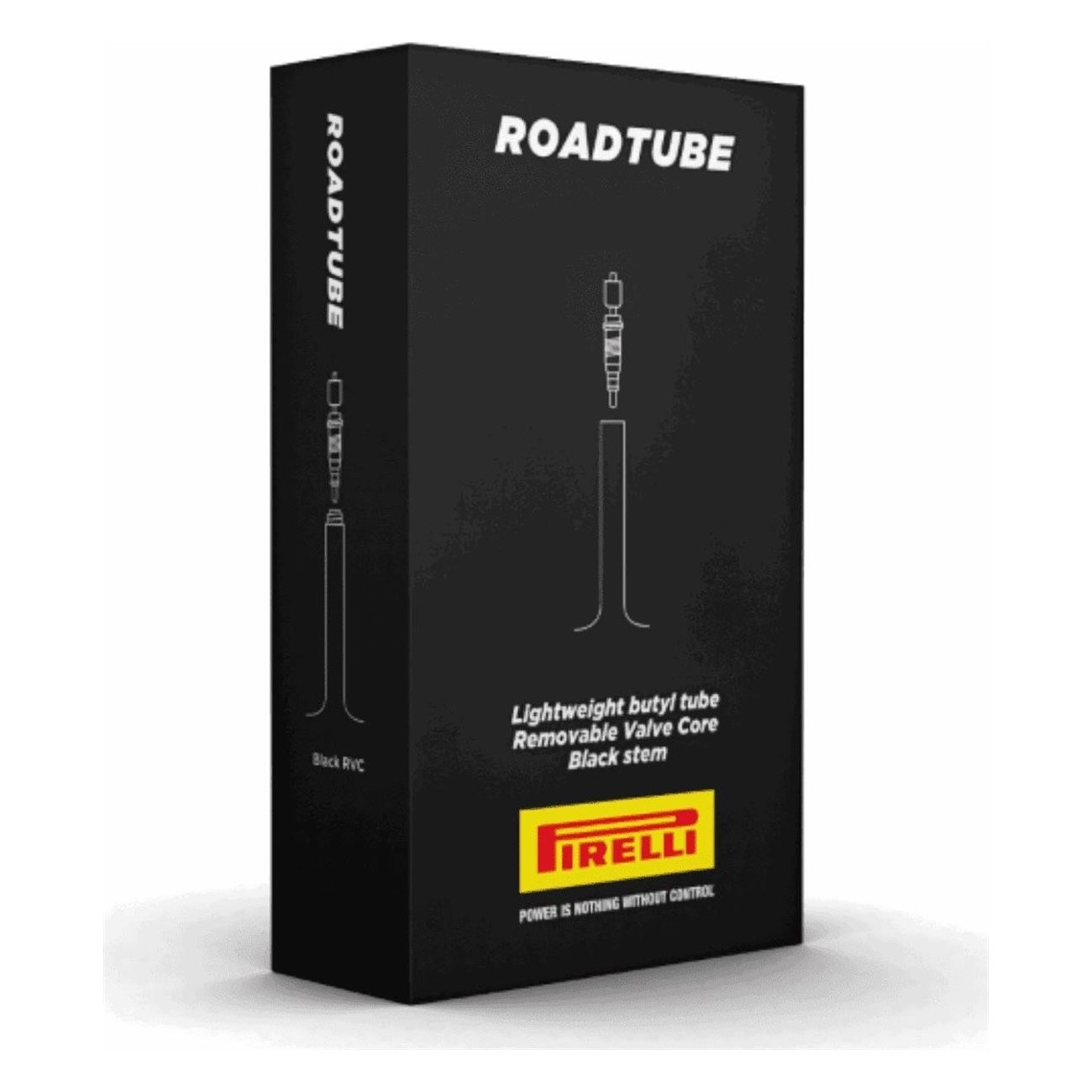 Roadtube 28' Inner Tube 700x23/30 with 48mm Presta Valve, Removable Valve - 1