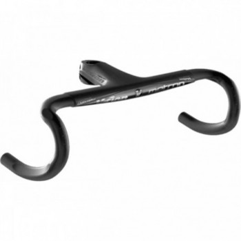 Metron 6D V18 Black Carbon Handlebar 90x400mm for Road Bike - Rigid & Aerodynamic - 1