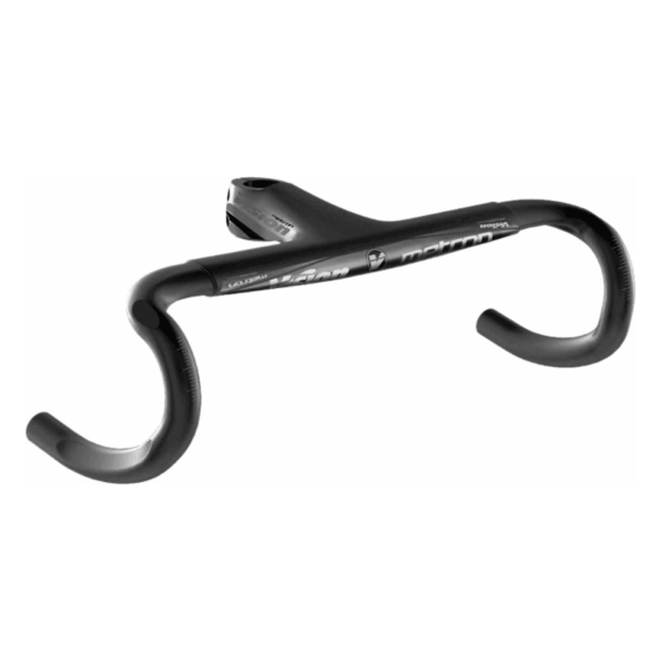 Metron 6D V18 Black Carbon Handlebar 90x400mm for Road Bike - Rigid & Aerodynamic - 1