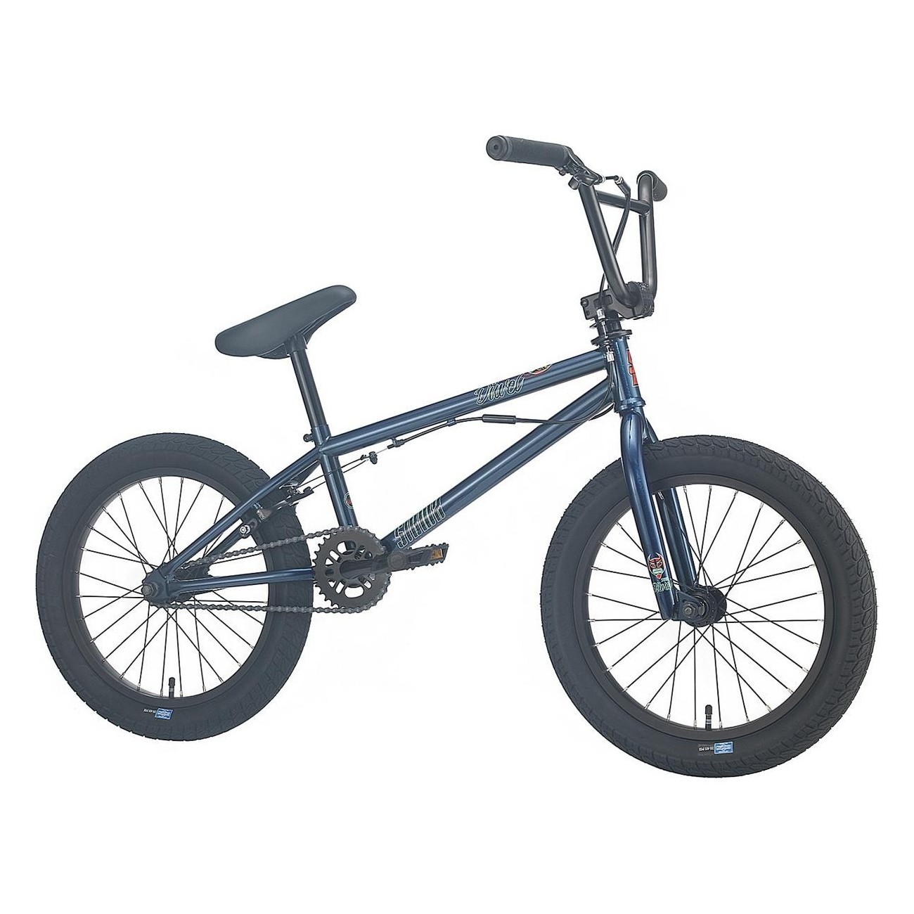 Bicicleta BMX Düvel 18' Azul Metalizado Medianoche - Rendimiento y Estilo Único - 1