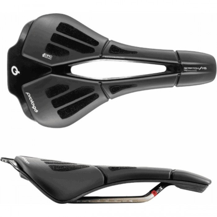 Scratch M5 CPC PAS 140 Tirox Unisex Saddle - CPC Technology for Comfort & Performance - 1