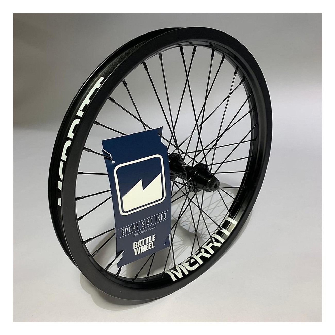 Merritt Non-Stop Black Front Wheel - Durable and High-Performance - 1