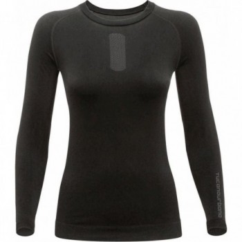 Camiseta Técnica Seamless Mujer Negra XL - Comodidad y Rendimiento Óptimos - 1