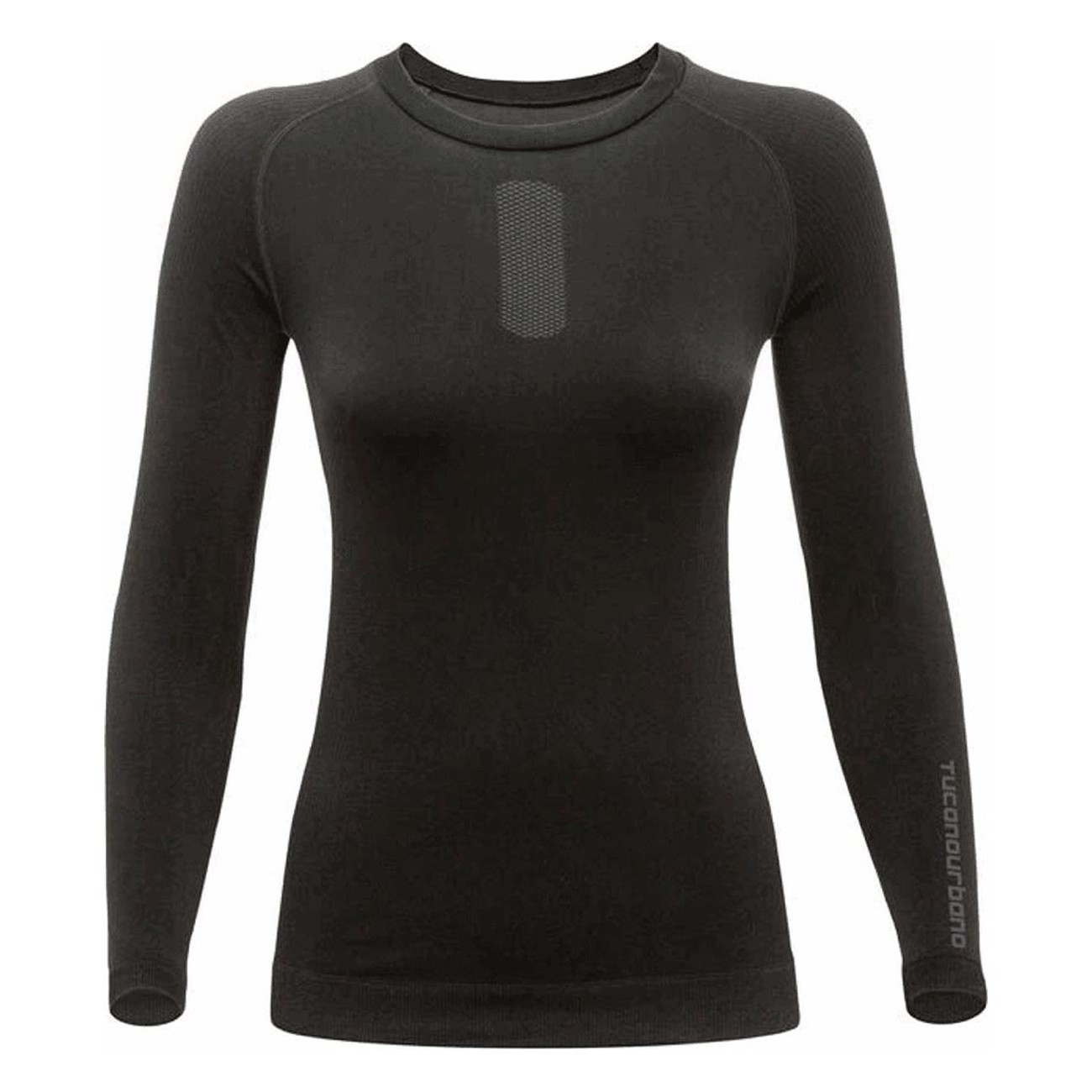 Camiseta Técnica Seamless Mujer Negra XL - Comodidad y Rendimiento Óptimos - 1