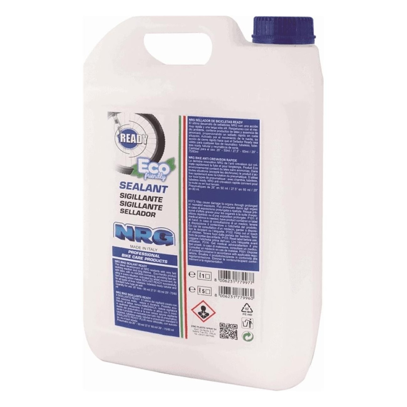 Tubeless Ready Sealant 5000 ml with Synthetic Latex and Natural Extracts - 1