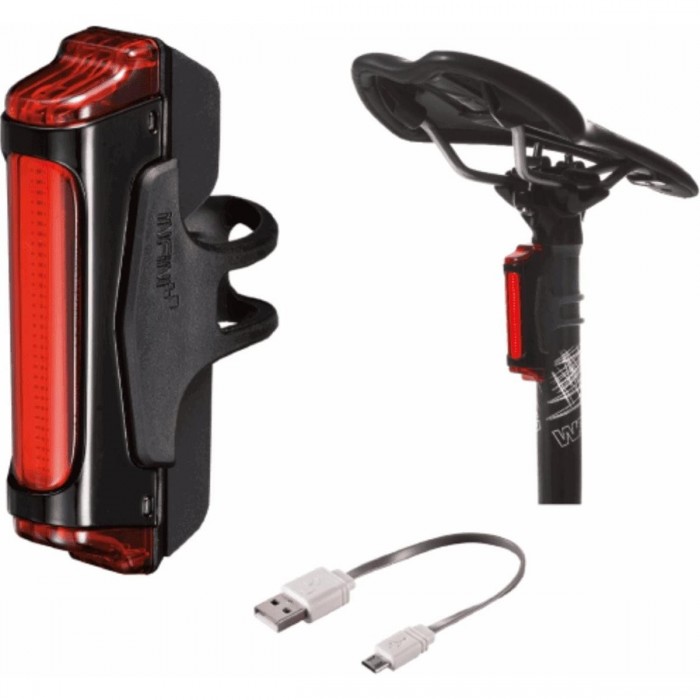 Sword 30 COB LED Rear Bike Light, USB Rechargeable, Super Bright - 1