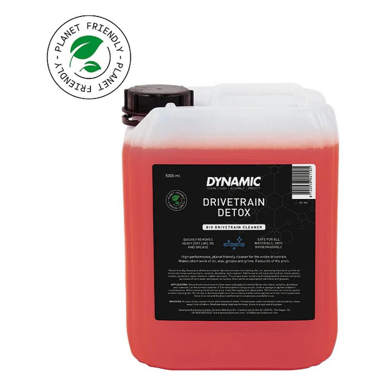 Detergente Dynamic Bio Drive 5 Litri - Biodegradabile e Idrosolubile per Pulizia Trasmissione - 1 - Pulizia bici - 8720938041105