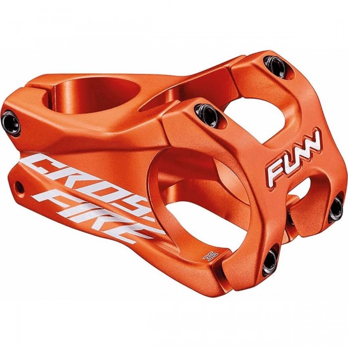 MTB Vorbau Crossfire 31,8x50mm aus Aluminium Orange 0° 130g - FUNN - 1