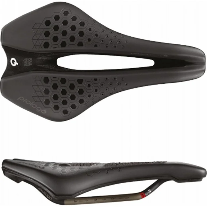 Sella Dimension TRI 143mm TiroX Anthracite/Silver per Triathlon con Ergonomia Avanzata e Comfort Ottimale - 1 - Selle - 47119461