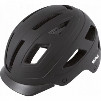 Casco City Nero 55-58cm Hard Shell CE EN1078 per Uso Urbano - 1 - Caschi - 