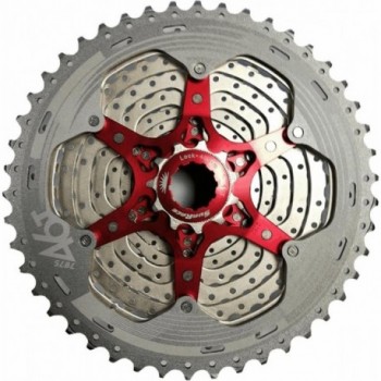 Cassetta MTB 11V 11-46 Denti in Alluminio Argento Compatibile Shimano SUNRACE - 1 - Cassette - 4710944252453