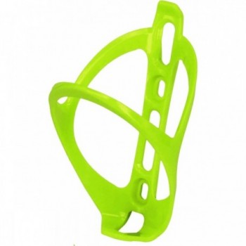 Support de bouteille en polycarbonate jaune fluo léger et résistant pour vélo - 1