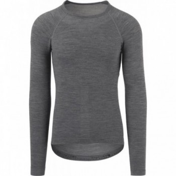 Camiseta Interior Invierno Merino Gris de Manga Larga - Talla XS - 1