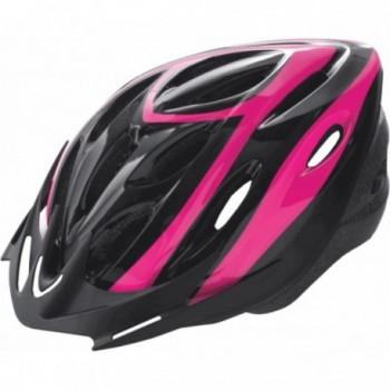 Casco Rider Nero/Rosa Taglia L (58-61 cm) per MTB e Strada - Certificato EN1078 - 1 - Caschi - 