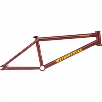 Pathfinder Felix Prangenberg Frame 20.75' TT CRMO 4130 Matt Bordeaux BMX - 1