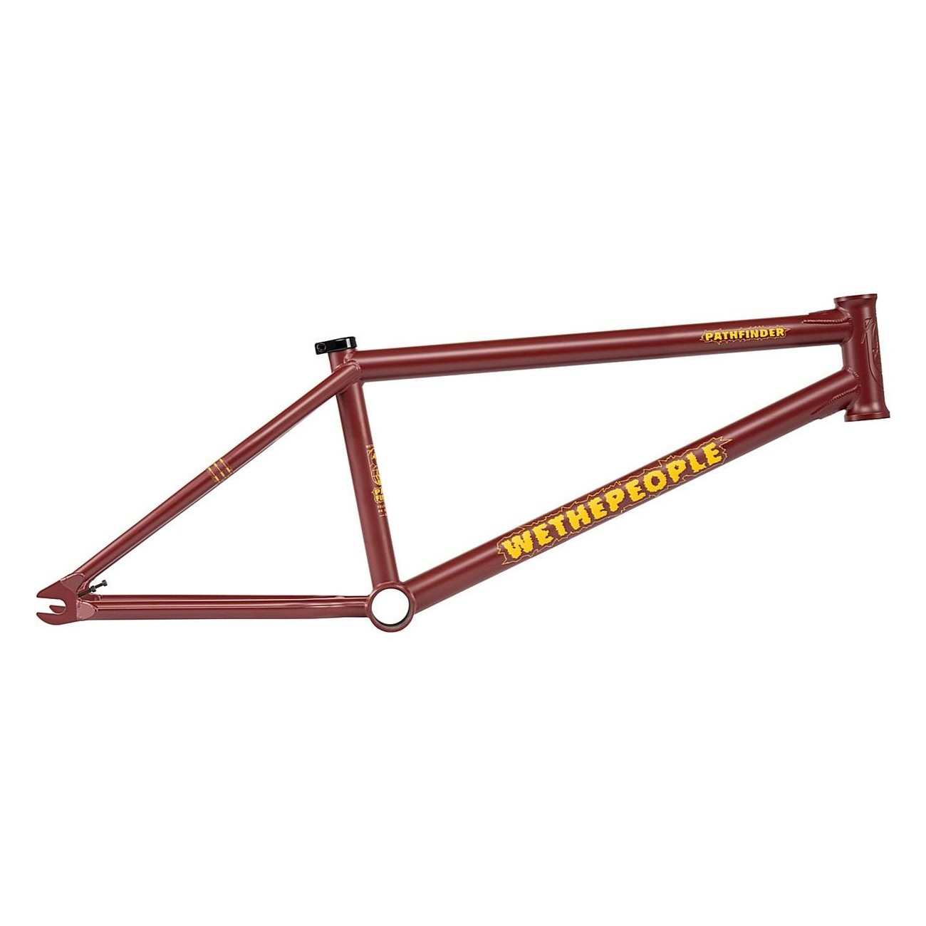 Cuadro Pathfinder Felix Prangenberg 20.75' TT CRMO 4130 Burdeos Mate para BMX - 1