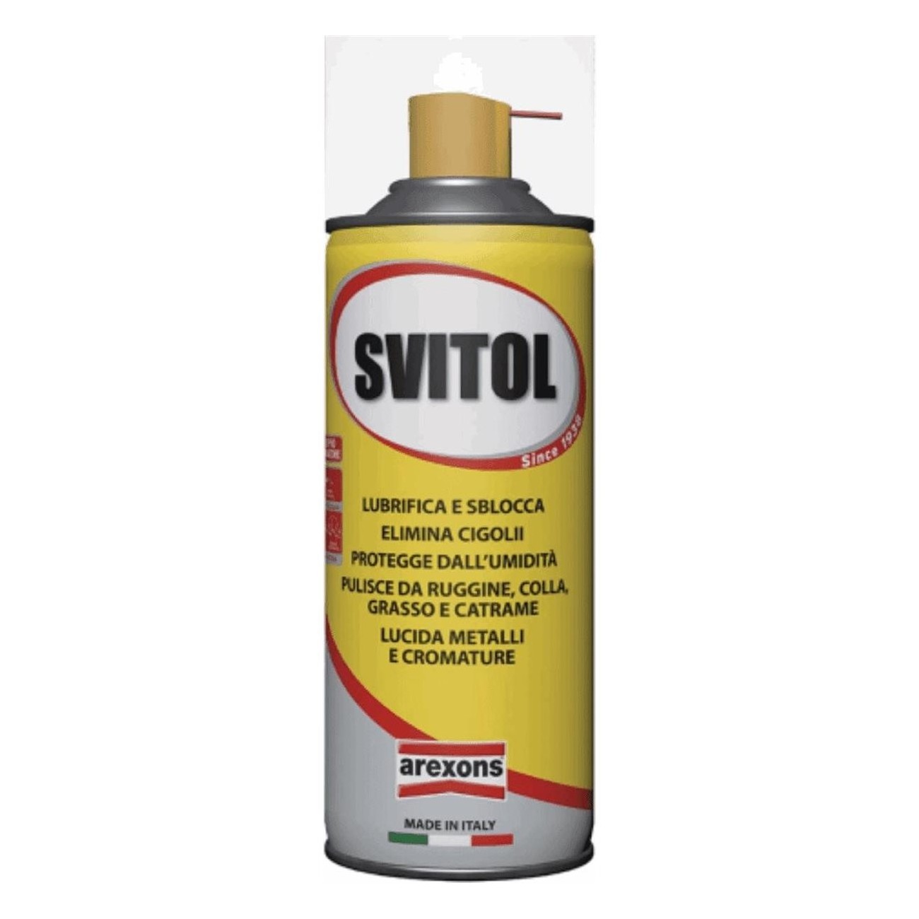 Lubrificante Spray Svitol Multifunzione 200ml - Alleato Indispensabile per Uso Quotidiano - 1 - Lubrificanti e olio - 8002565043