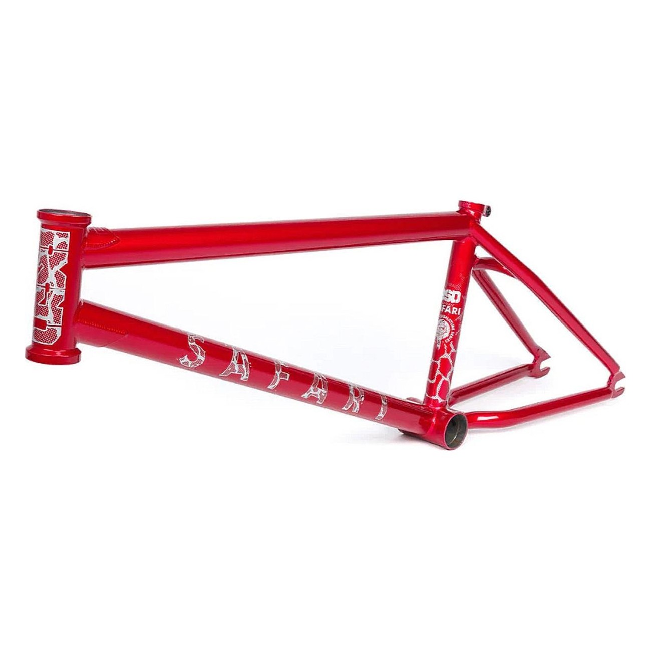 Safari V3 Frame 21' Candy Apple Red - Unique Performance and Style - 1