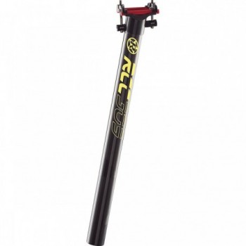 Reverse RCC 309 Carbon Seatpost Ø30.9mm Black-Yellow, Lightweight & Stable - 1