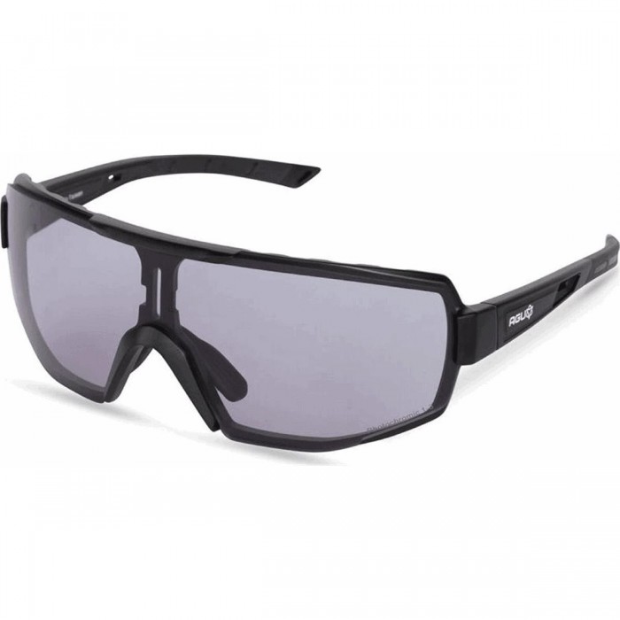 Bold Black Glasses with UV400 Photochromic Anti-Fog Lenses - 1