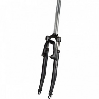 Zoom 28'' Black Suspension Fork, 30mm Travel, V-Brake, 1 1/8'' Threaded - 1