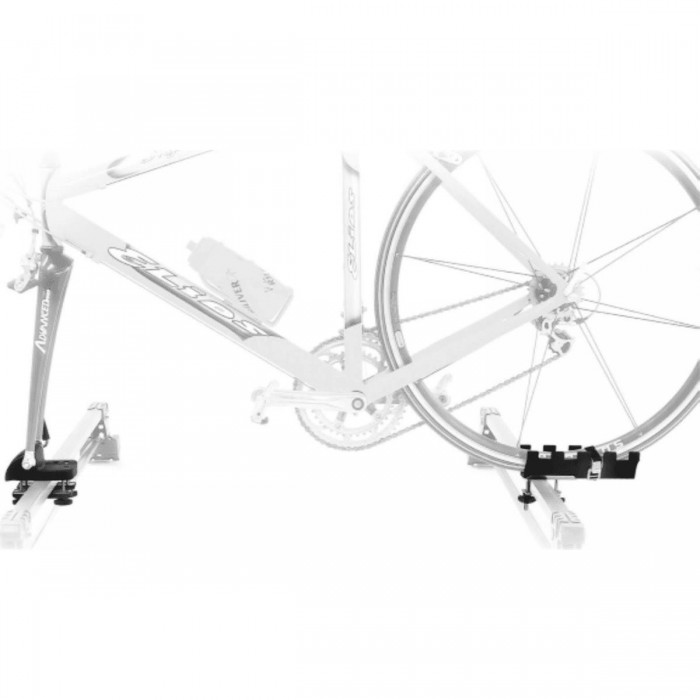 Rolle Roof Bike Carrier for Road Bikes with Disc Brakes, Quick Universal Mounting - 1