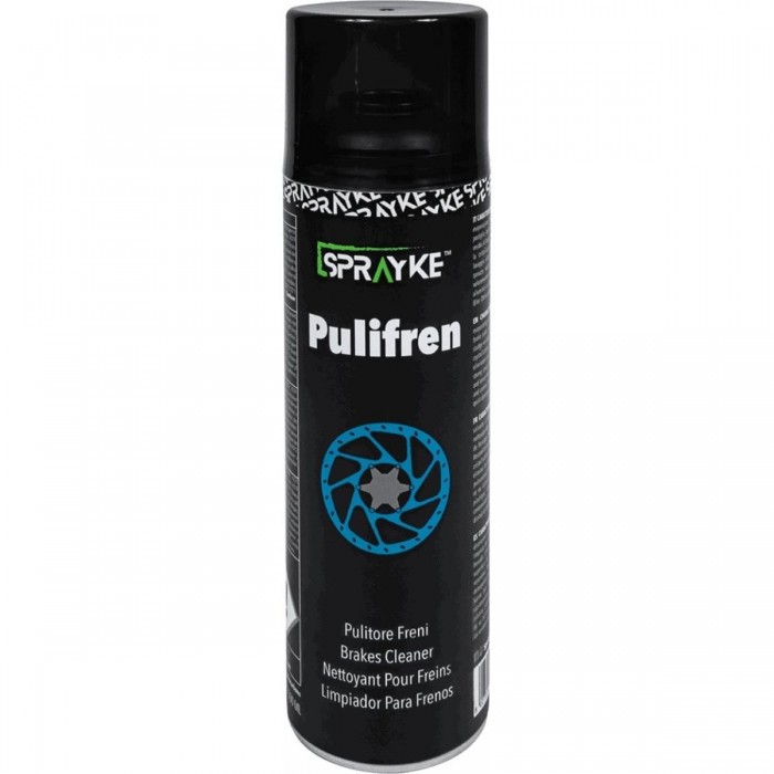 Pulitore Freni Universale 500ml - Sgrassatore Senza Residui, Sicuro su Gomma e Plastica - 1 - Pulizia bici - 8027354138052