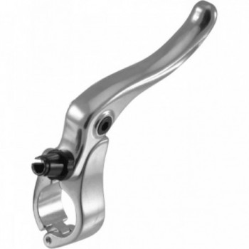 Silver Brake Levers 23.8/22.2mm Two Fingers for Urban/City Bike - 1