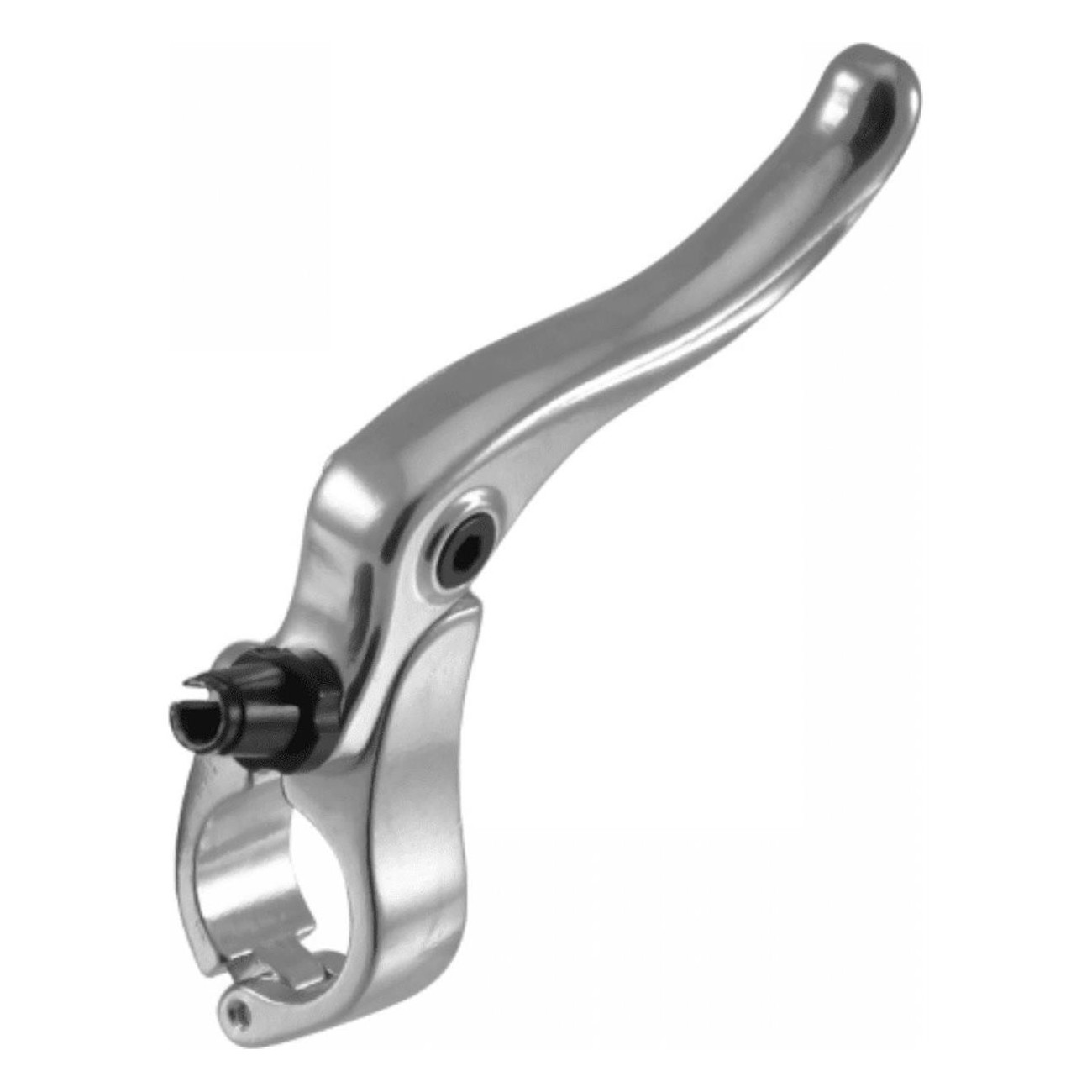 Paar Bremshebel Silber 23.8/22.2mm Zwei Finger für Urban/City Fahrrad - 1