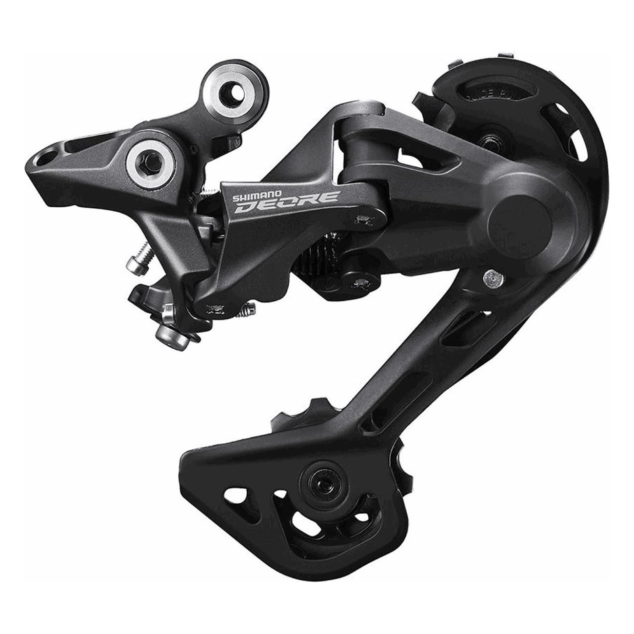 Shimano Deore MTB Rear Derailleur 2x10/11V, Long Cage, 42T, Black - 1