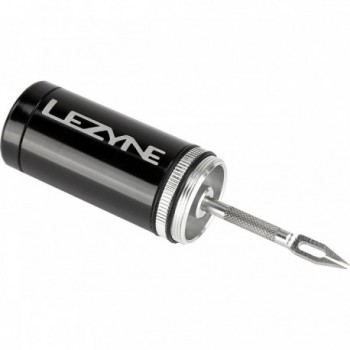 Lezyne 47g Tubeless Repair Kit with 5 Plugs, Black, Compact and Effective - 1